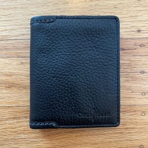 Cole Haan Black Leather Wallet NWT